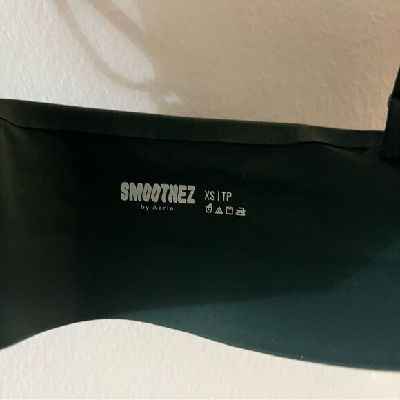 Aerie Dark Green Sycamore SMOOTHEZ Mesh Bralette Size‎ XS NWT - Picture 7 of 11